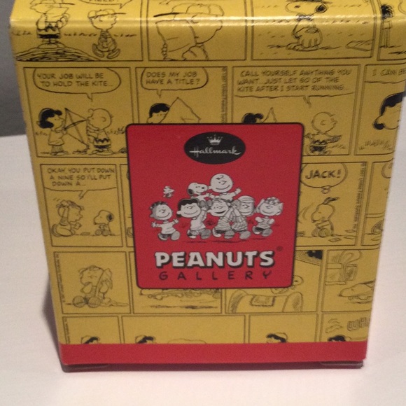 Peanuts Charlie Brown Figurine Cyber Chuck Hallmark Peanuts Gallery 2001 in Box - Picture 10 of 10